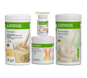 Herbalife Vanilla Shake + Afresh Cinnamon + PP200gms + Shakemate – Herbalife Products